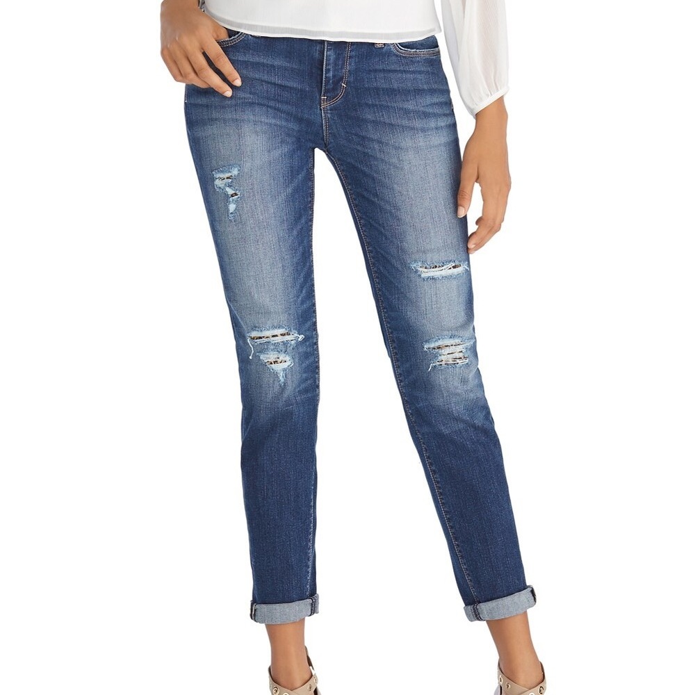 White House Black Market Girlfriend Jeans